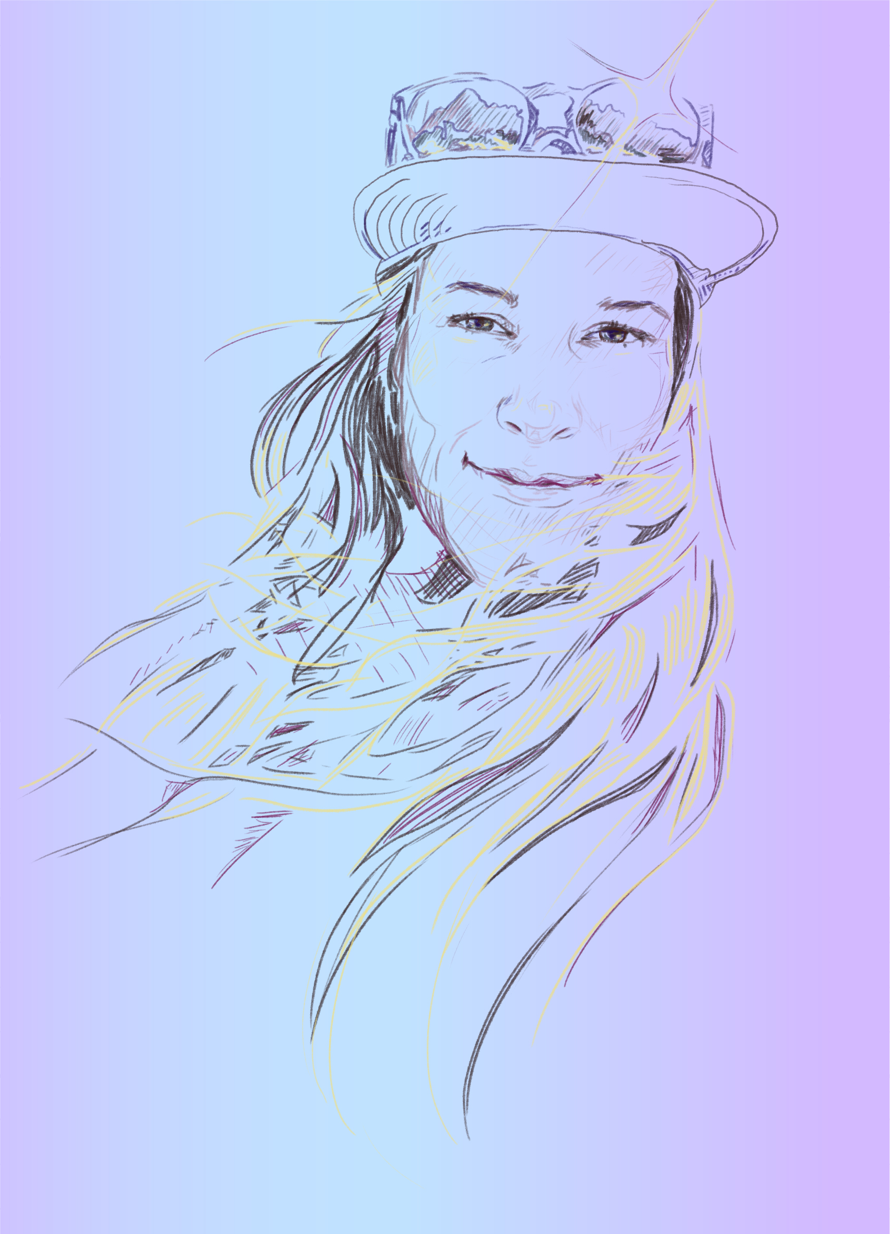 Portrait of Natasha Lopez De Victoria in her Miami studio